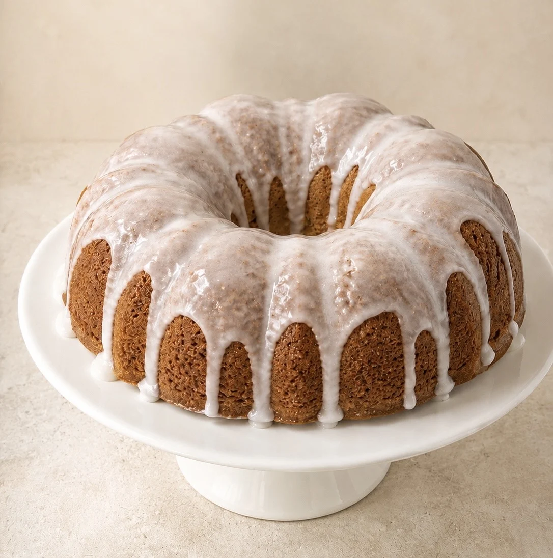 A beautifully finished Bundt