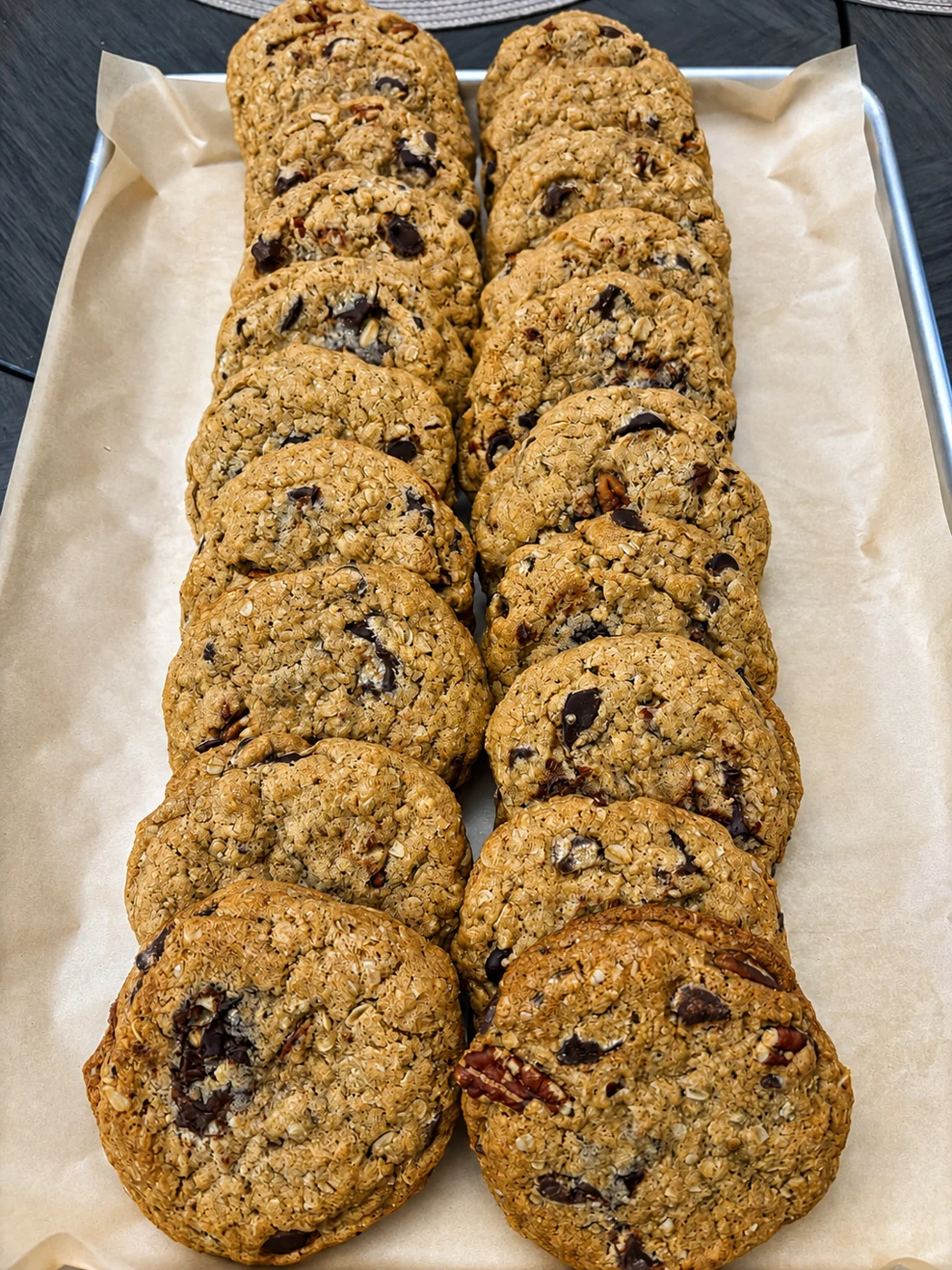 Cookies, fresh from the kitchen