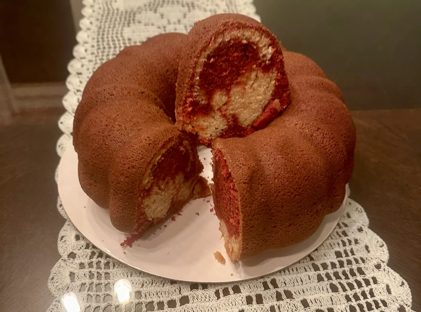 Red velvet, Bundt style
